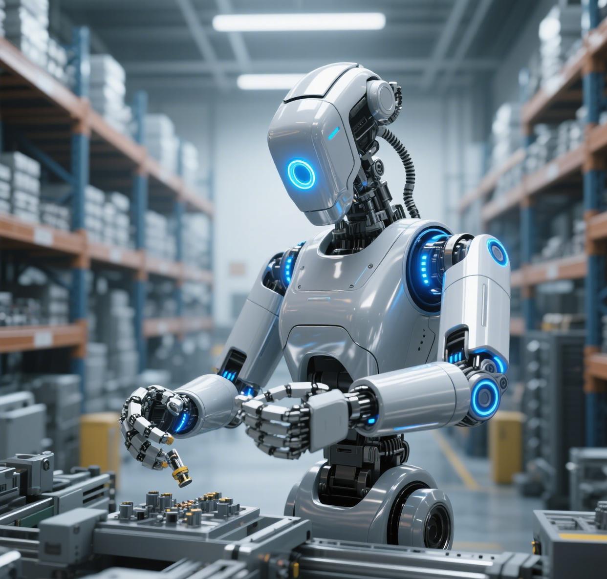 華為機(jī)器人軍團(tuán)突圍 中國制造正迎來“智能工人”時(shí)代